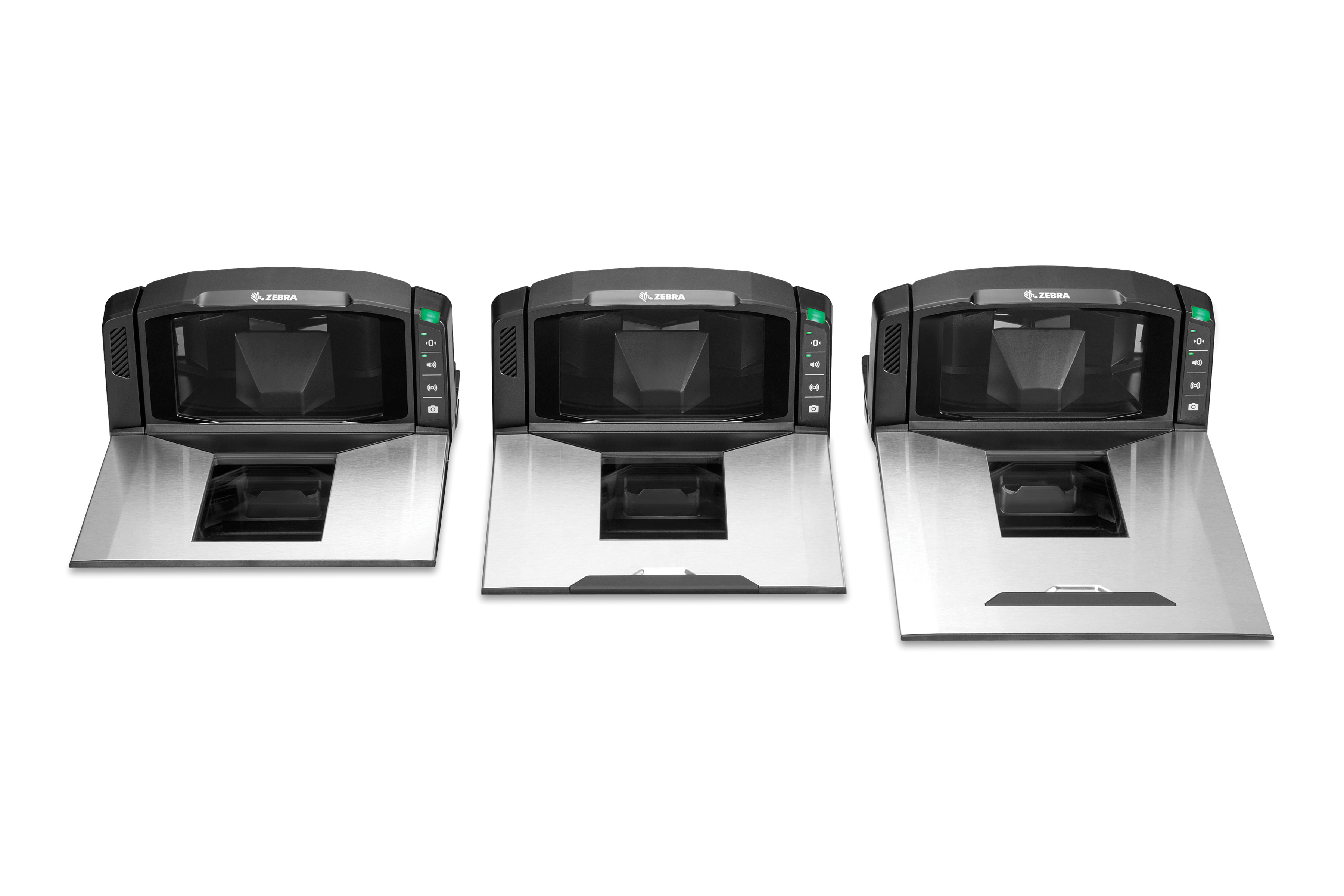 Familia de escáneres-balanza Zebra MP7001 en tres configuraciones